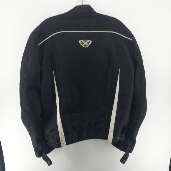 IXON  MOTORCYCLE  BLACK JACKET SIZE MEDIUM AS IS - Picture 2 of 16